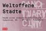 Juni 2017 – Janika Kuge ist Diskutantin auf dem Abschlusspodium des Symposiums "weltoffene Städte - Räume einer anderen Globalisierung" Juni 2017 – Janika Kuge ist Diskutantin auf dem Abschlusspodium des Symposiums "weltoffene Städte - Räume einer anderen Globalisierung"